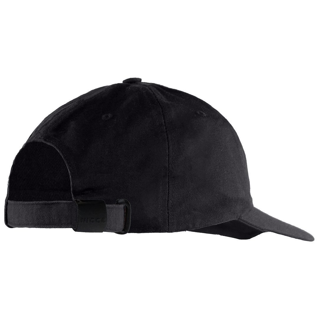 Nicce Nicce Men's Graphic Logo Adjustable Black Plain Ash Cap - 2