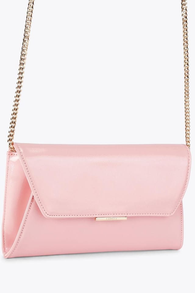 Carvela Carvela Women's 'Spirit Clutch' Patent Bag in Pink - 2