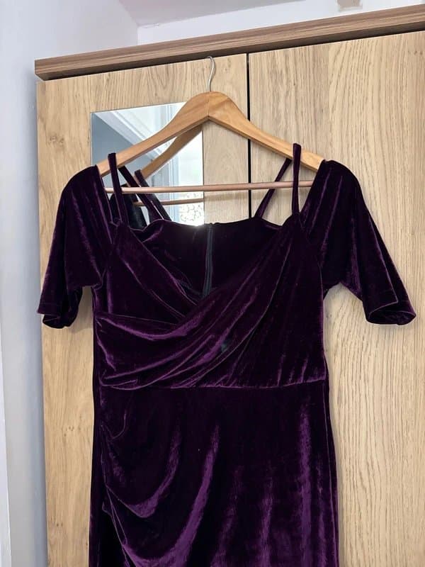 ASOS Prom dress off shoulder party evening cocktail dress