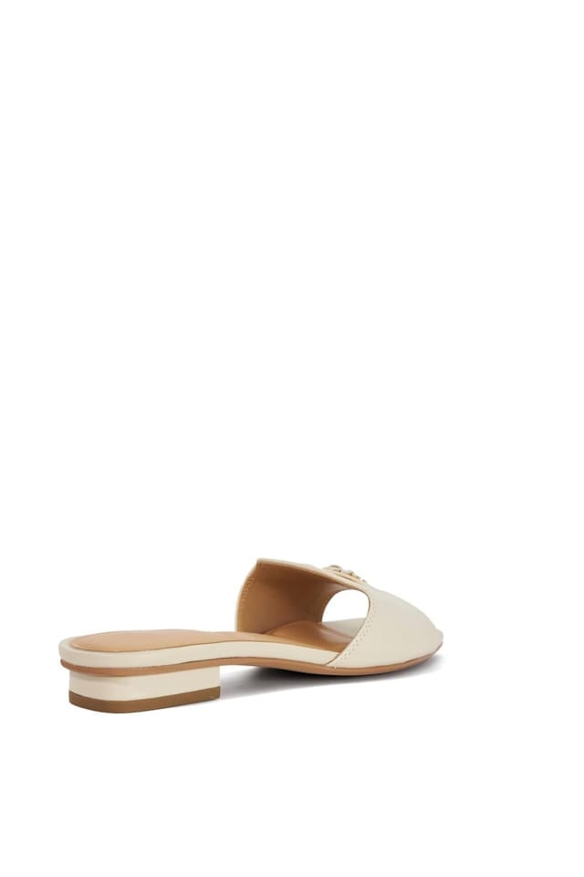 Dune London Dune London Women's 'Lindo' Leather Sandals in White - 3