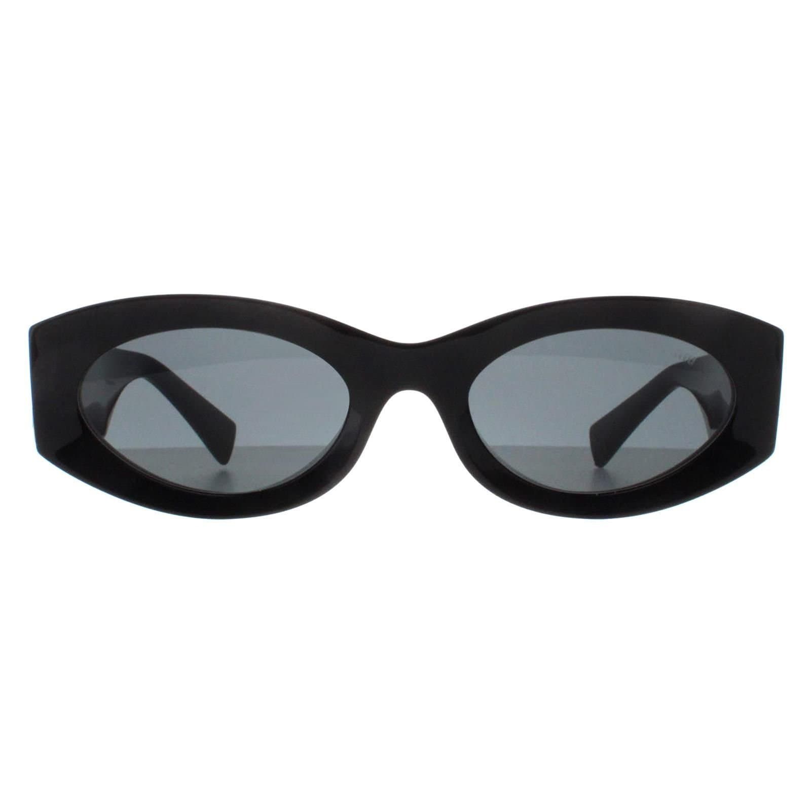 Miu Miu Miu Miu Women's Oval Black Dark Grey MU11WS