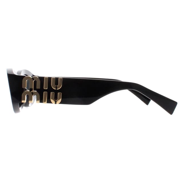 Miu Miu Miu Miu Women's Oval Black Dark Grey MU11WS - 3