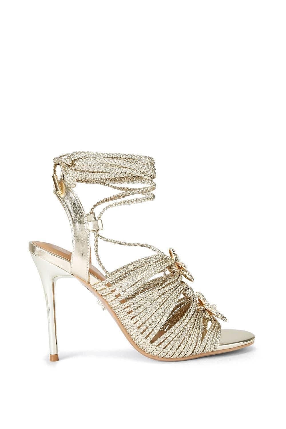 Carvela Carvela Women's 'Marina High Tie' Heels in Gold