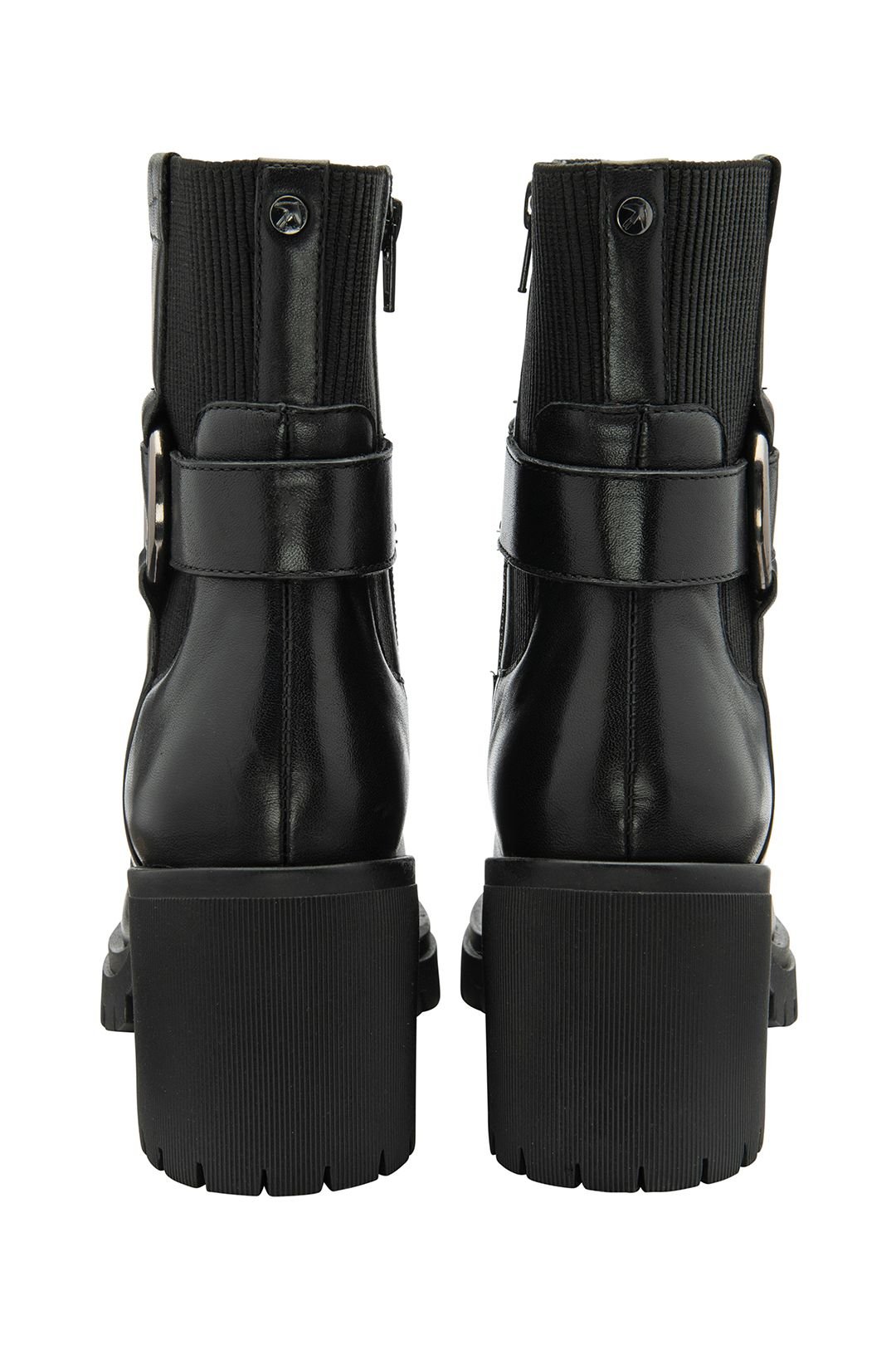 Ravel Ravel Women's Black Leather 'Kirkton' Zip-Up Ankle Boots - 3