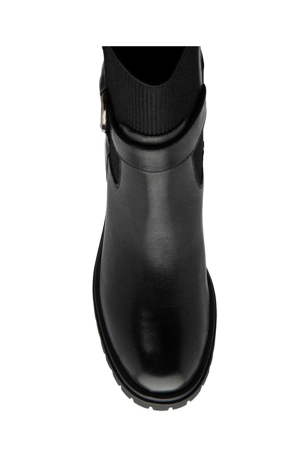 Ravel Ravel Women's Black Leather 'Kirkton' Zip-Up Ankle Boots - 4