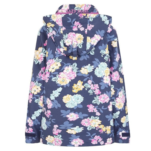 Lazy Jacks Lazy Jacks Women's Blossom Waterproof Jacket in Dark Navy - 3