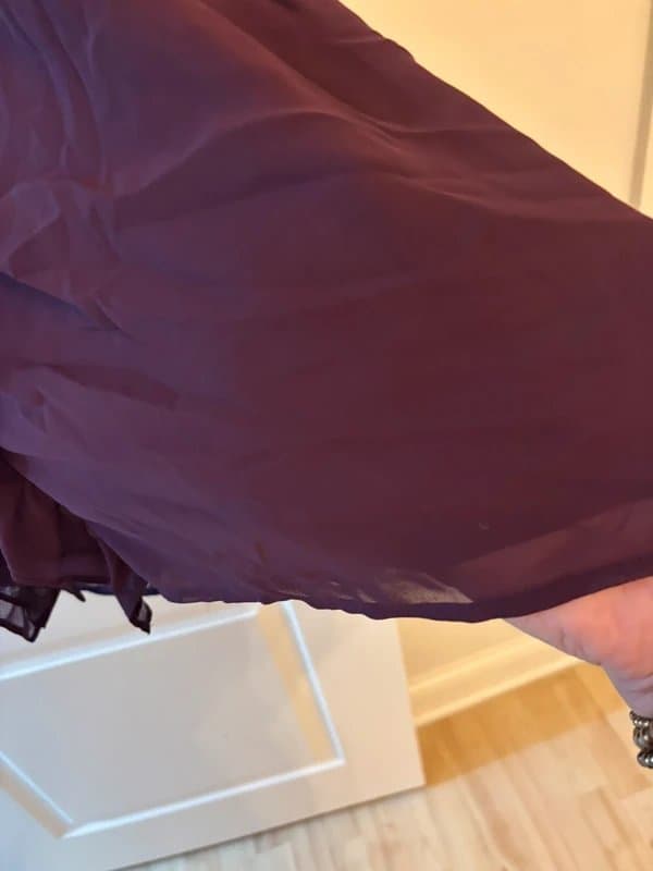 ASOS Chiffon dress from asos purple size 18
