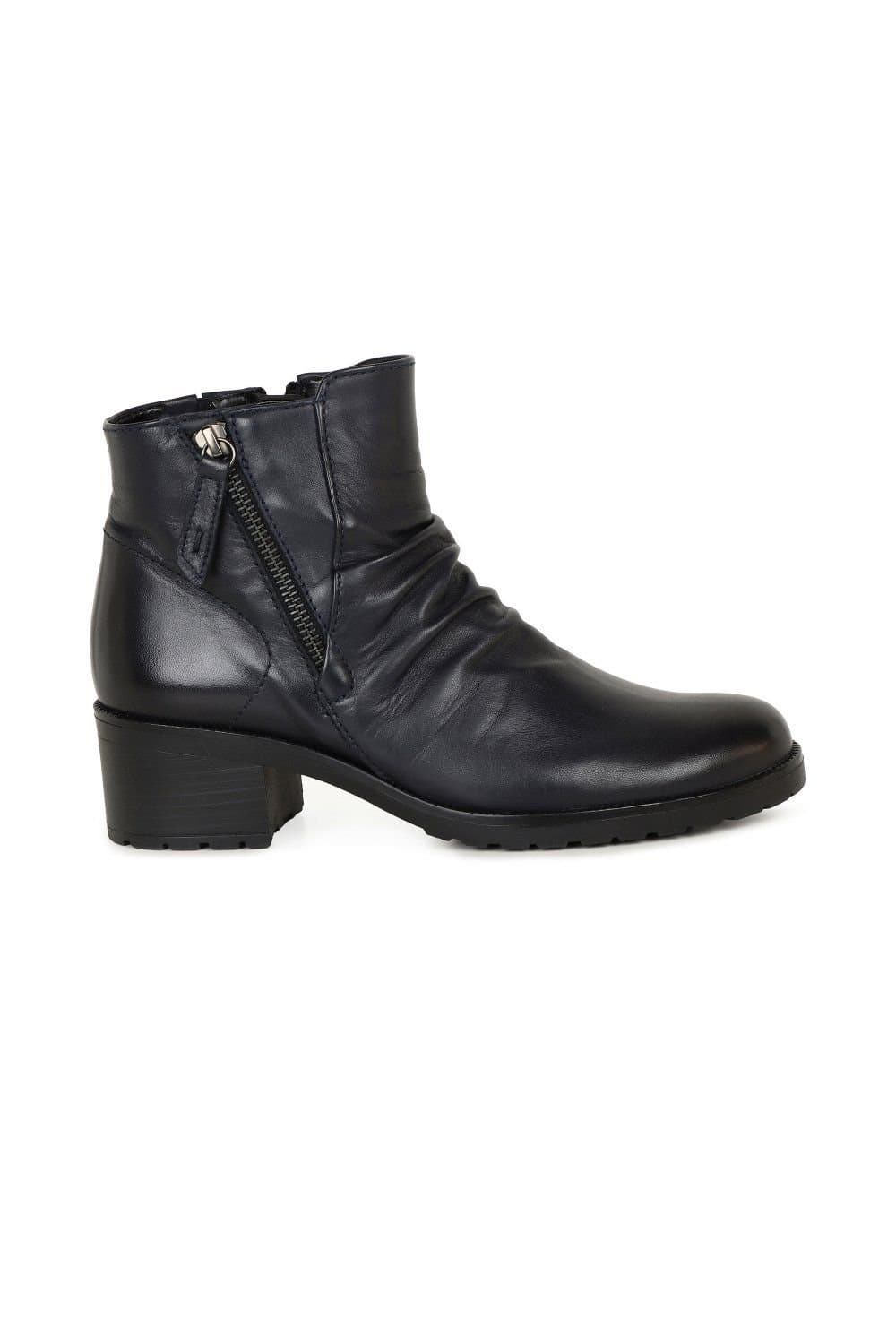 Gabor Gabor Women's Midnight Leather Ankle Boots