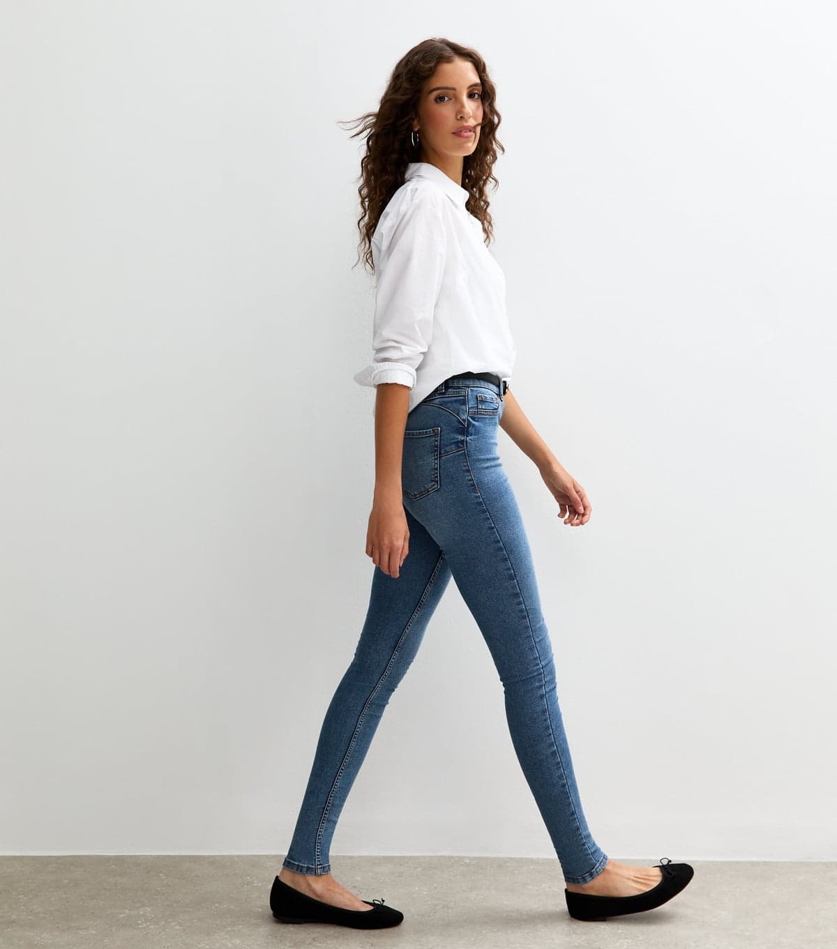 New Look Women's Tall Blue Lift & Shape Emilee Jeggings New Look