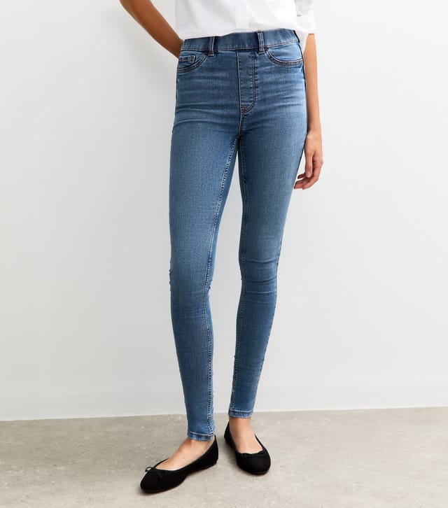 New Look Women's Tall Blue Lift & Shape Emilee Jeggings New Look - 3