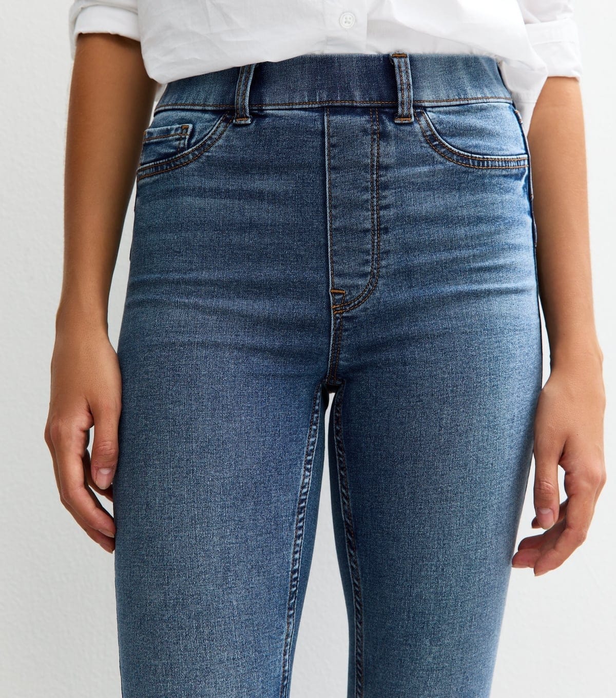 New Look Women's Tall Blue Lift & Shape Emilee Jeggings New Look - 4