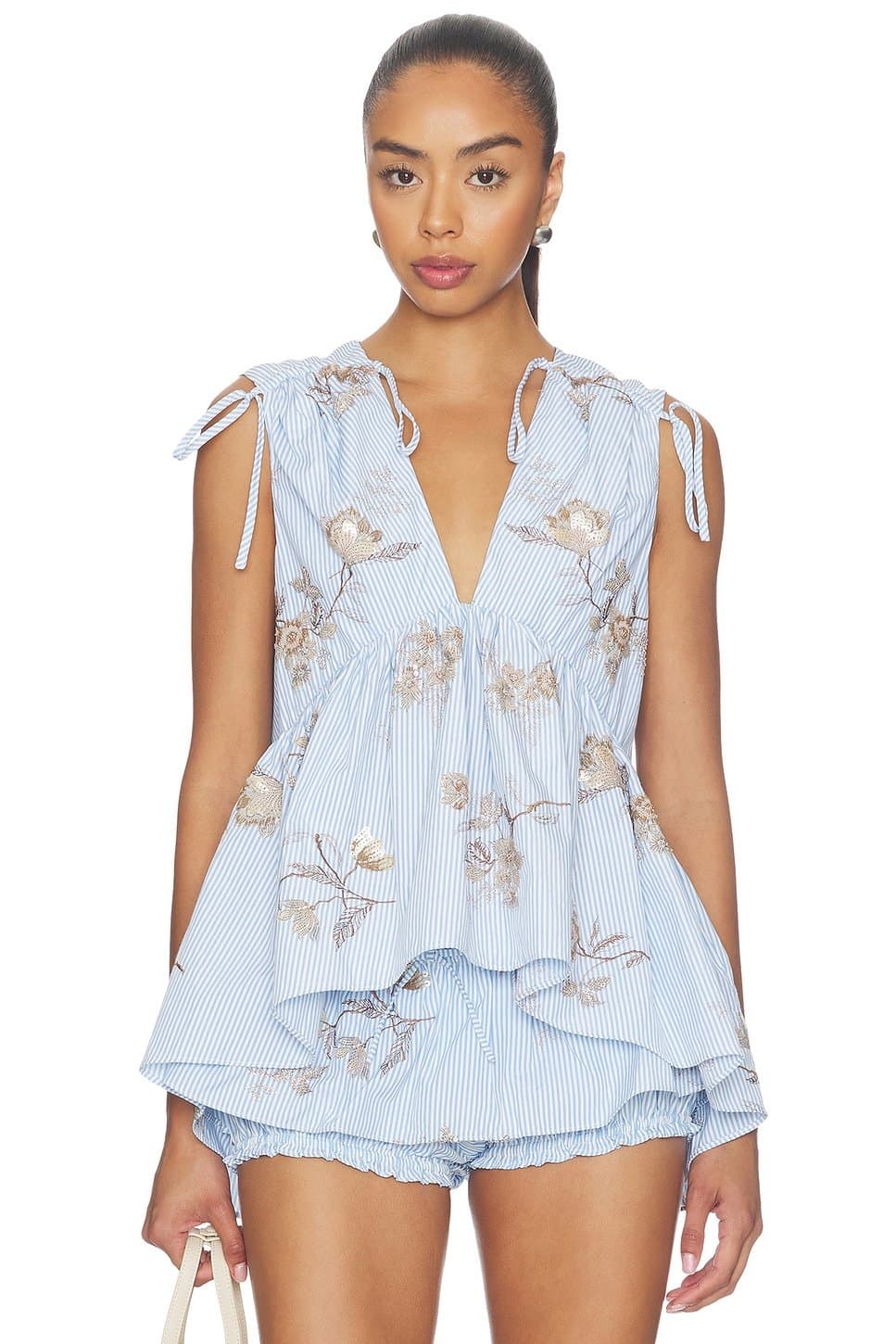 revolve Lamia Poplin Top