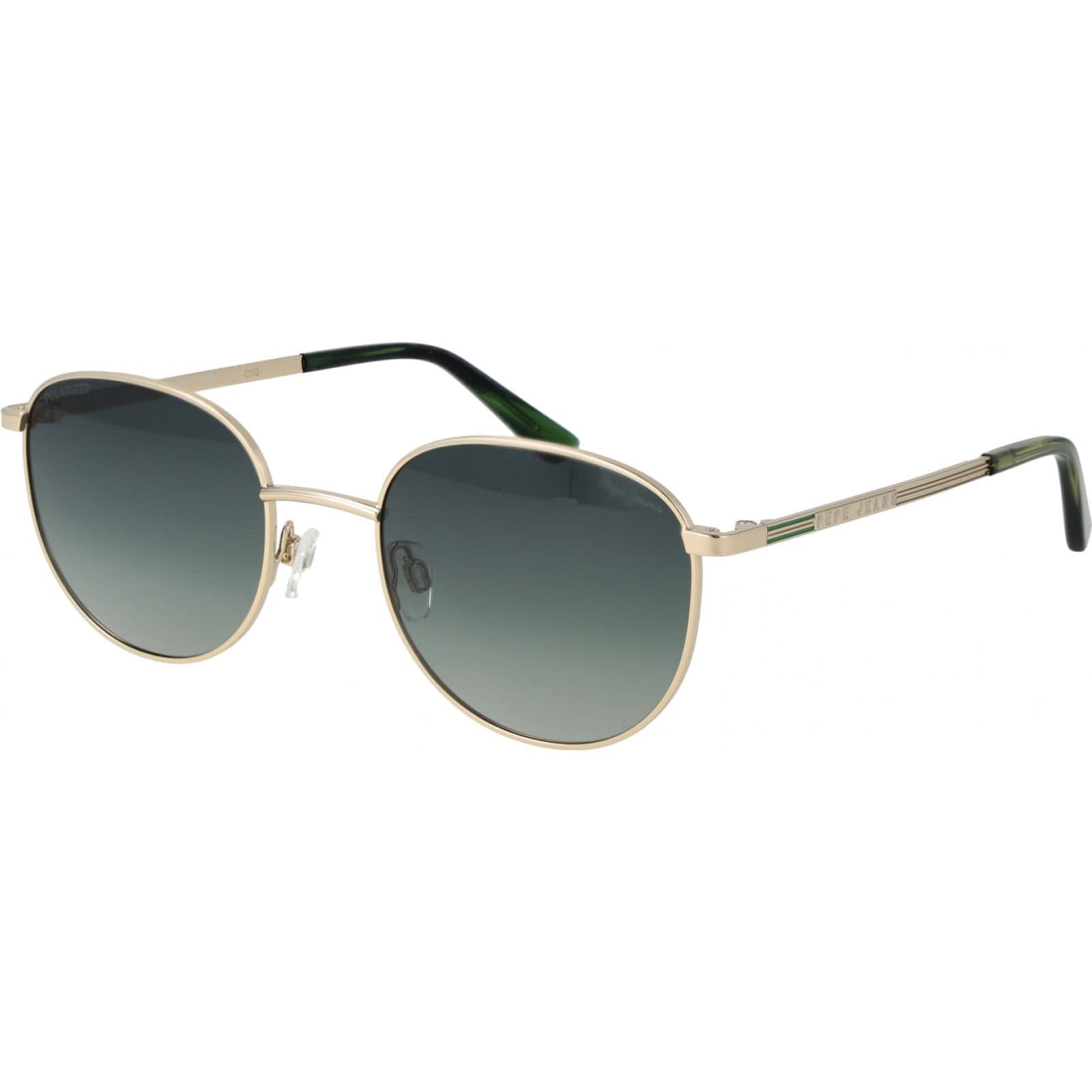 Pepe Jeans Pepe Jeans Men's PJ5239 53402P Round/Oval Sunglasses in Gold
