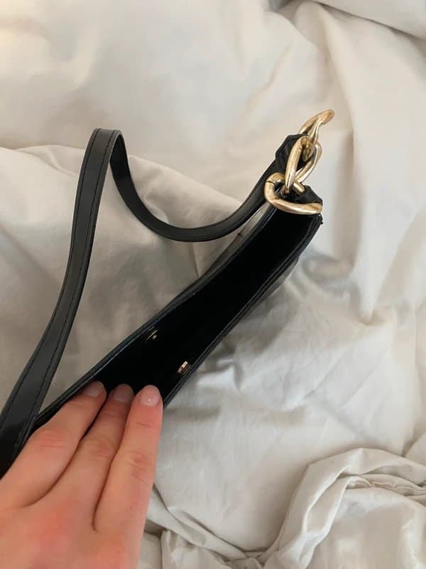 ASOS Small black shoulder bag