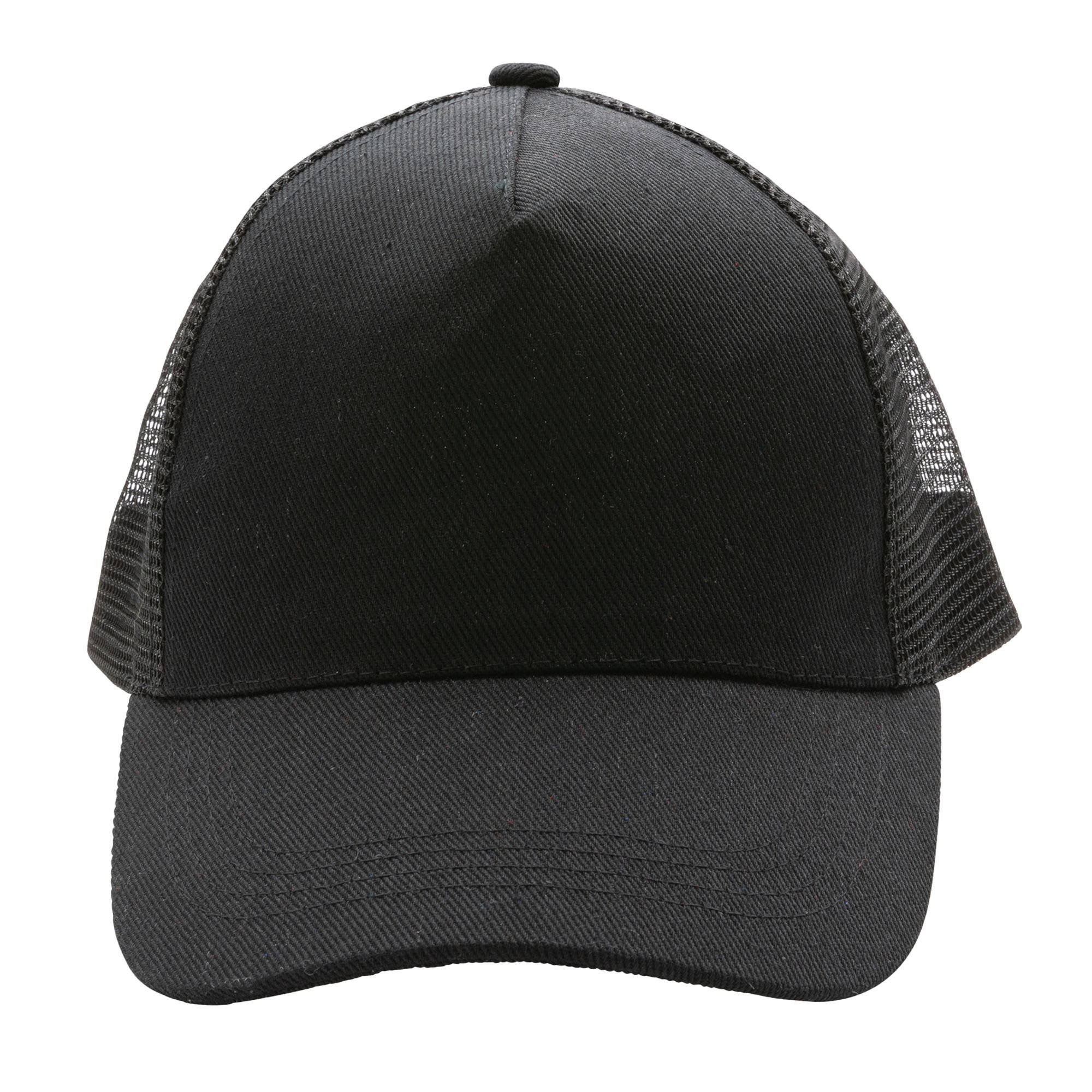 XD Design XD Design Men's Brushed Cotton 5 Panel Trucker Cap in Black - 1
