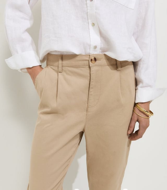 New Look Women's Stone Slim Leg Chino Trousers New Look - 3