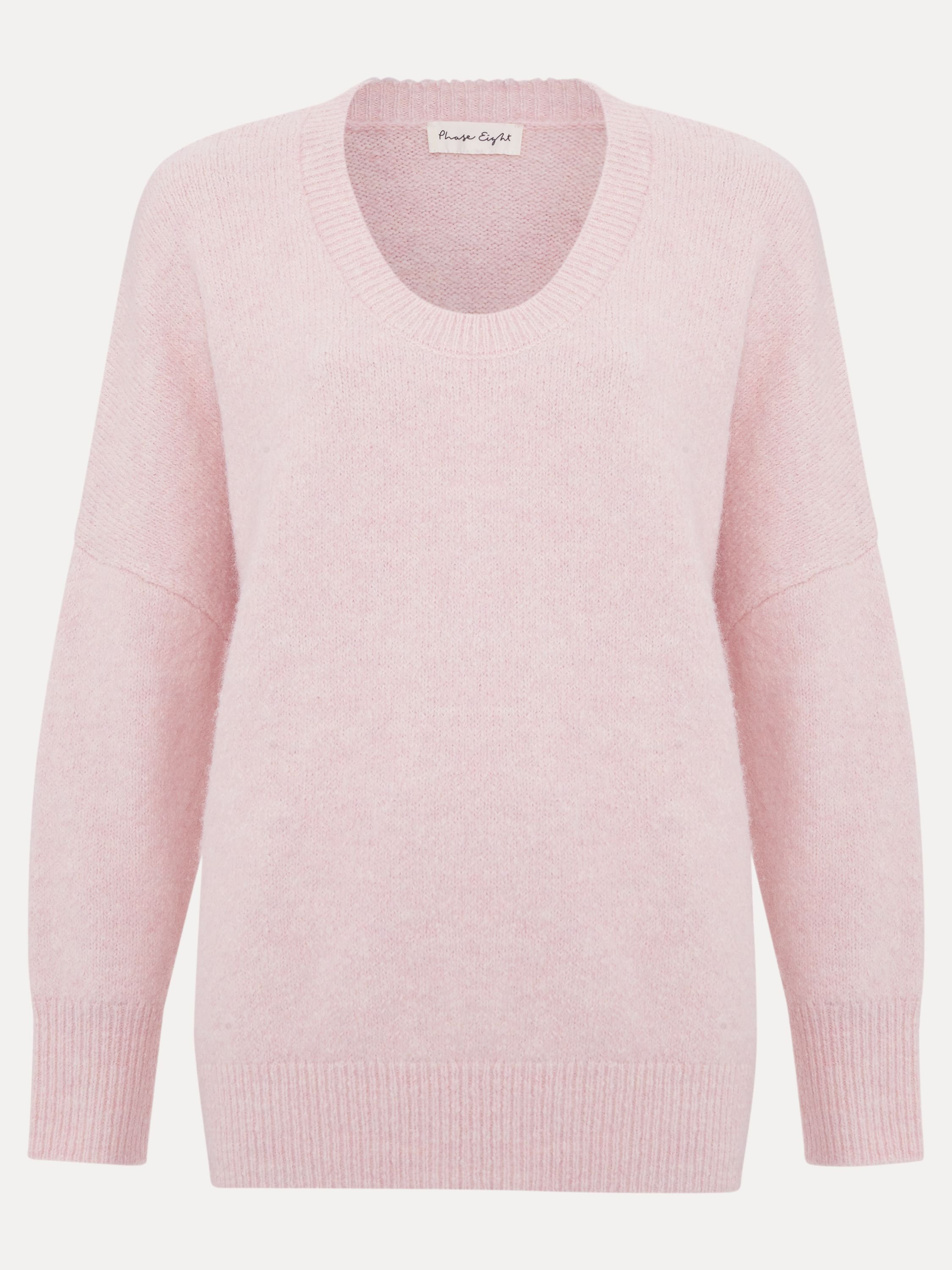 Phase Eight Phase Eight Women's Leah Cozy Sweater in Baby Pink - 2