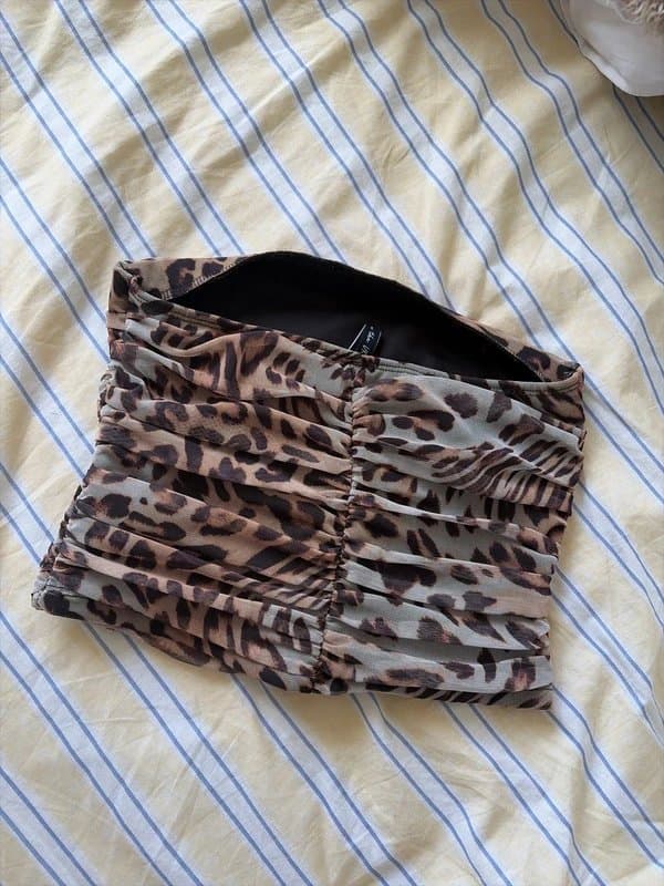 ASOS Leopard bandeau top ASOS - As You