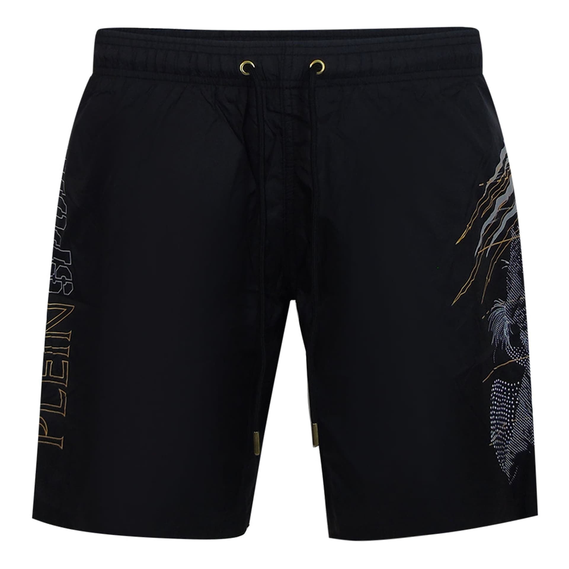 Plein Sport Plein Sport Men's Swimming Shorts in Black