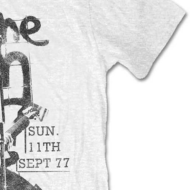 The Jam The Jam Men's 100 Club 77 Cotton T-Shirt in White - 2