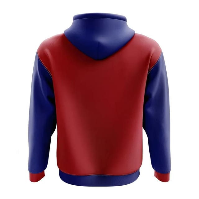 Nepal Nepal Men's Mens Concept Country Football Hoody in Red - 2