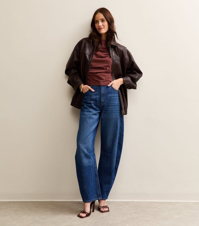 New Look Women's Brown Ruched Jersey Tank Top New Look - 3