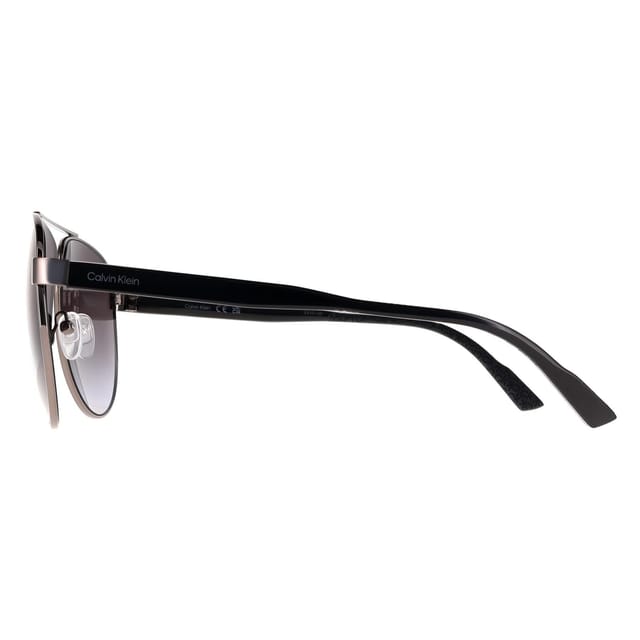 Calvin Klein CALVIN KLEIN Men's Aviator Dark Gunmetal Brown Gradient CK21132S in Grey - 3