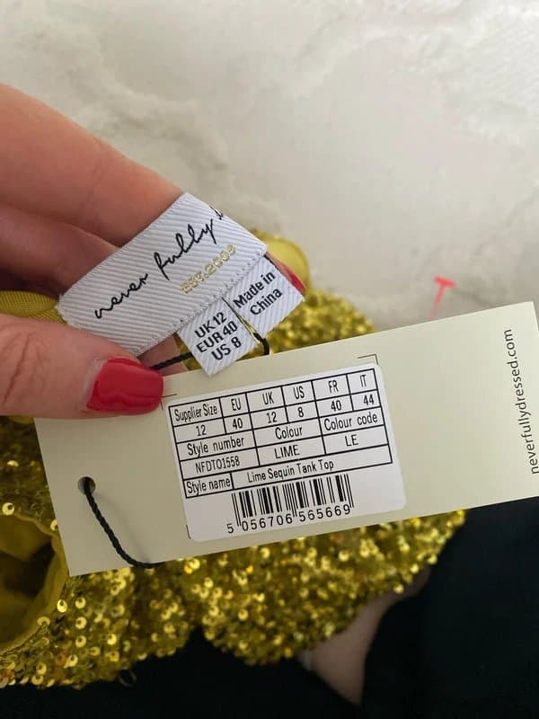 Never Fully Dressed Never Fully Dressed vest top