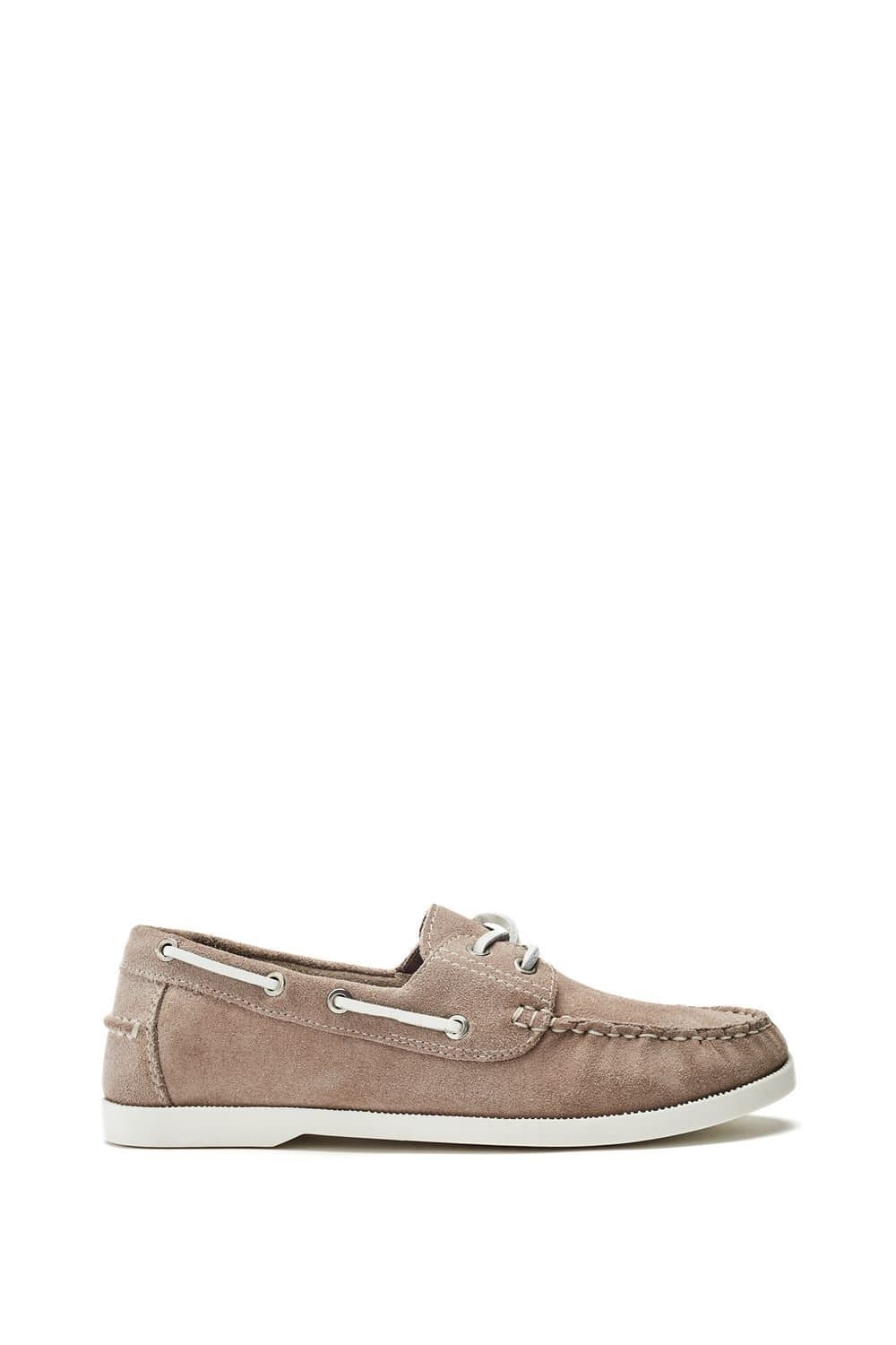 Moda In Pelle Moda In Pelle Women's 'Eleesa' Suede Loafers in Stone