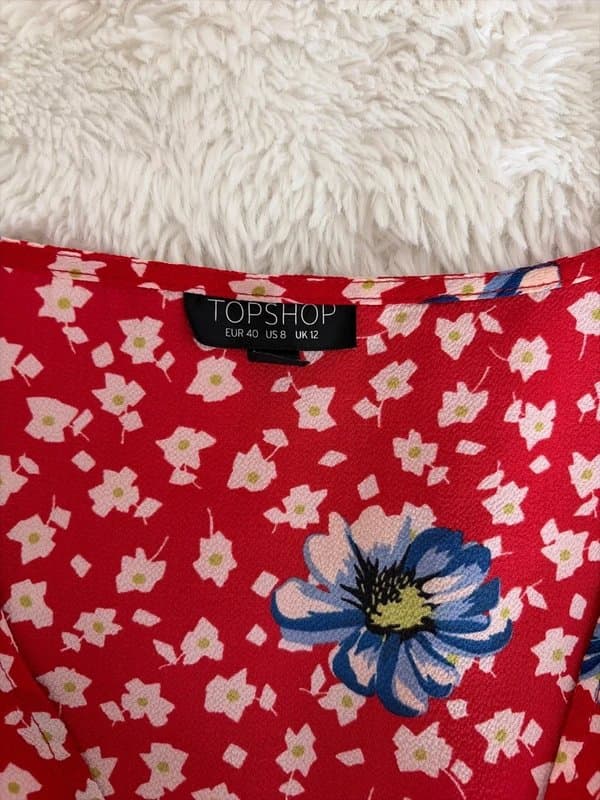 Topshop Top shop sweet floral top