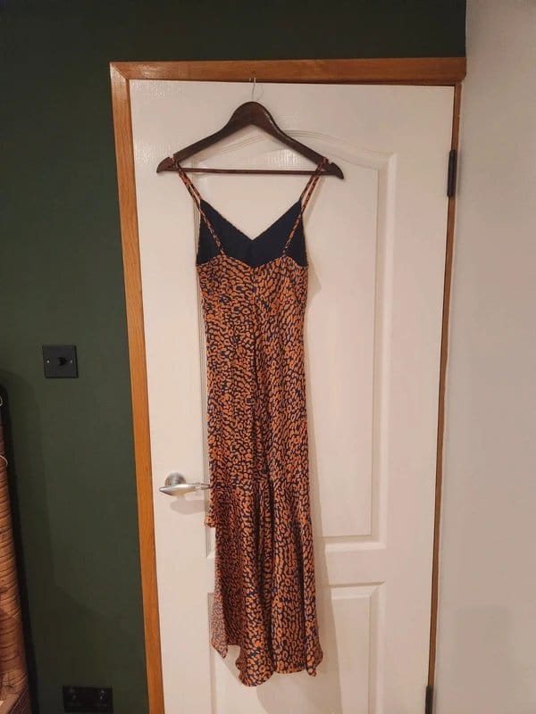 Never Fully Dressed Leopard Print Midi Dress