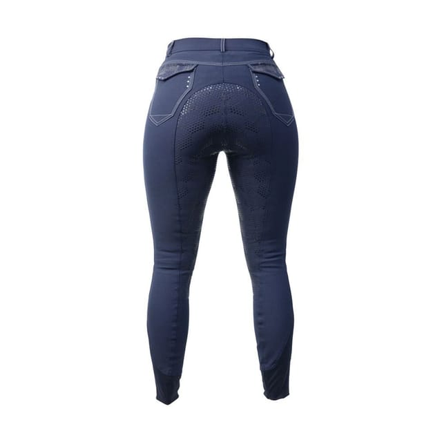 HyPERFORMANCE HyPERFORMANCE Women's Highgrove Breeches in Navy - 2