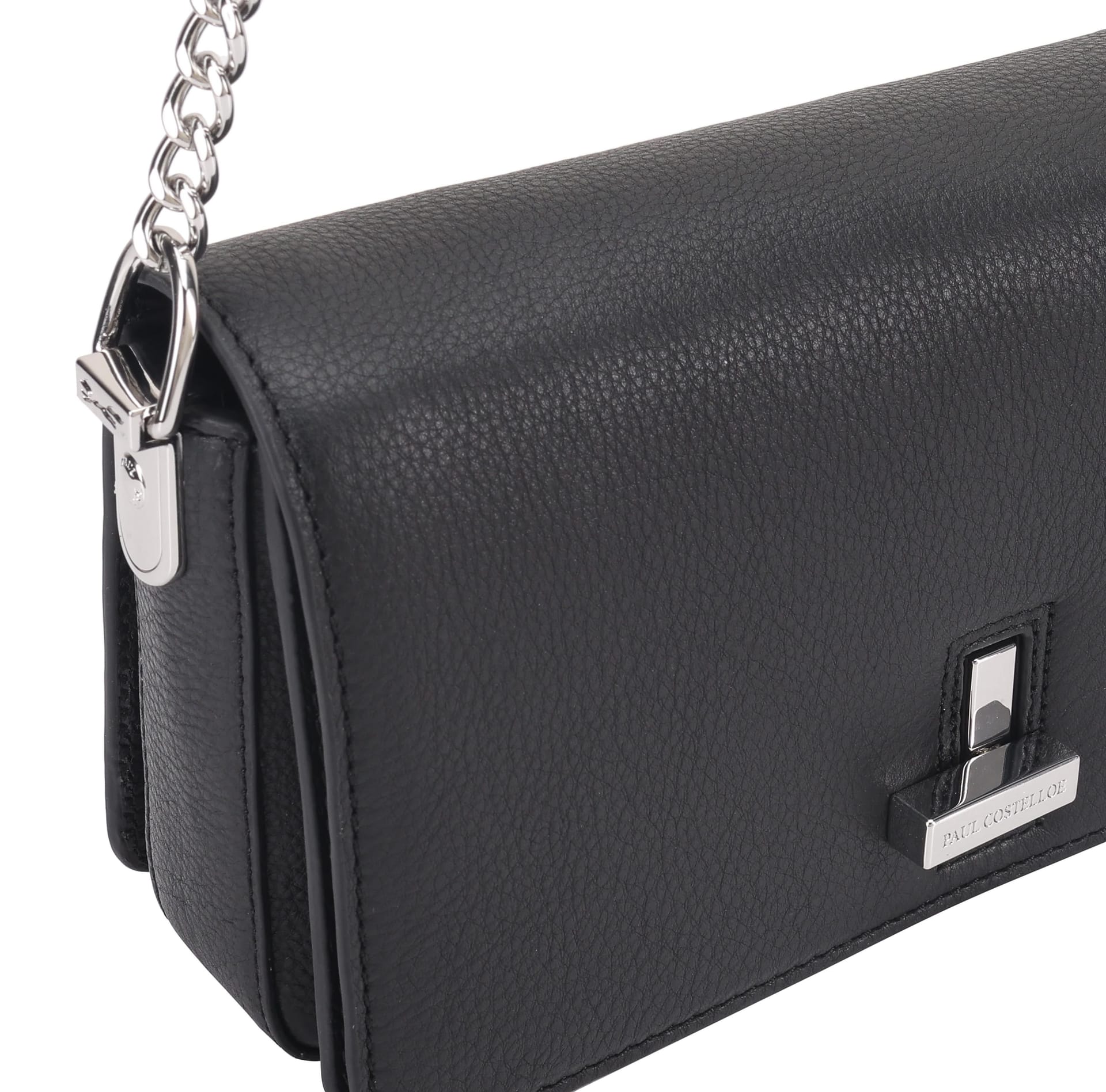 Paul Costelloe Paul Costelloe Women's Delaney Cross Body Bag in Jet Black - 4