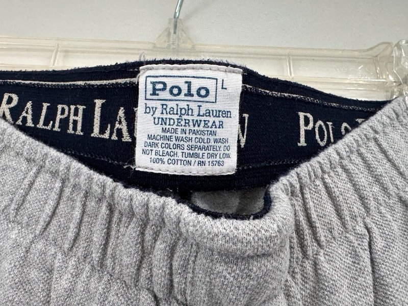 Polo Ralph Lauren Polo Ralph Lauren Vintage Light Gray Lounge Pants quiet luxury preppy - 1