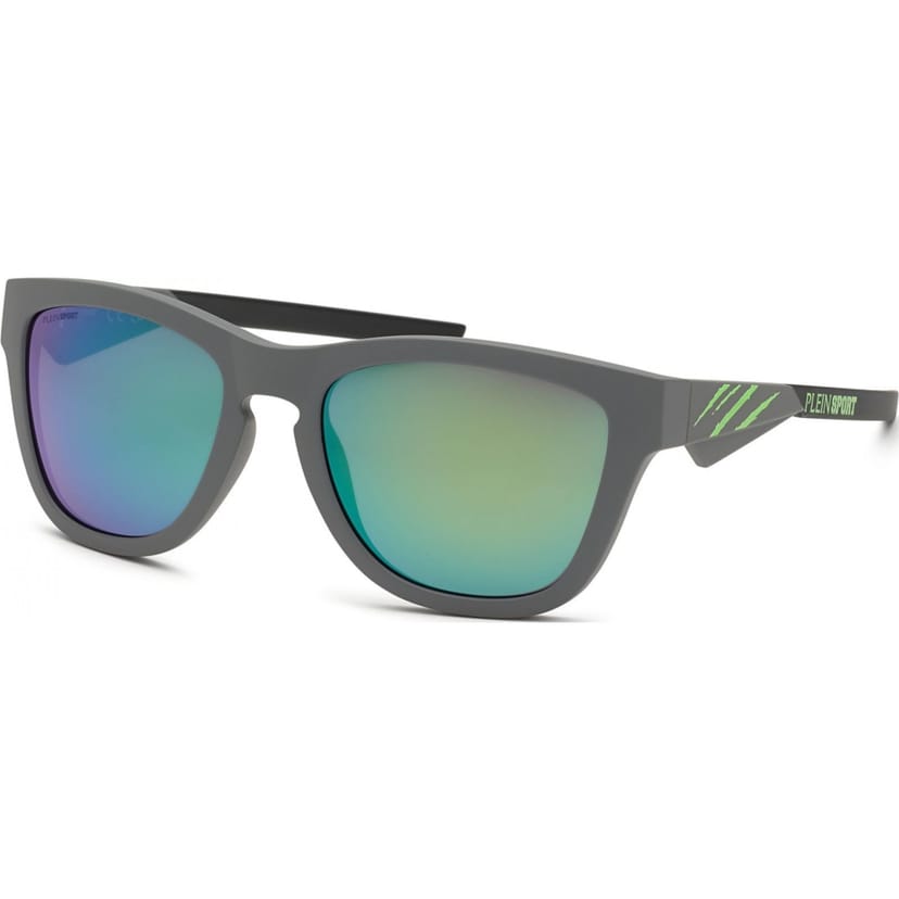 Plein Sport Plein Sport Men's SSP008-54507P Square/Rectangle Sunglasses in Grey - 1