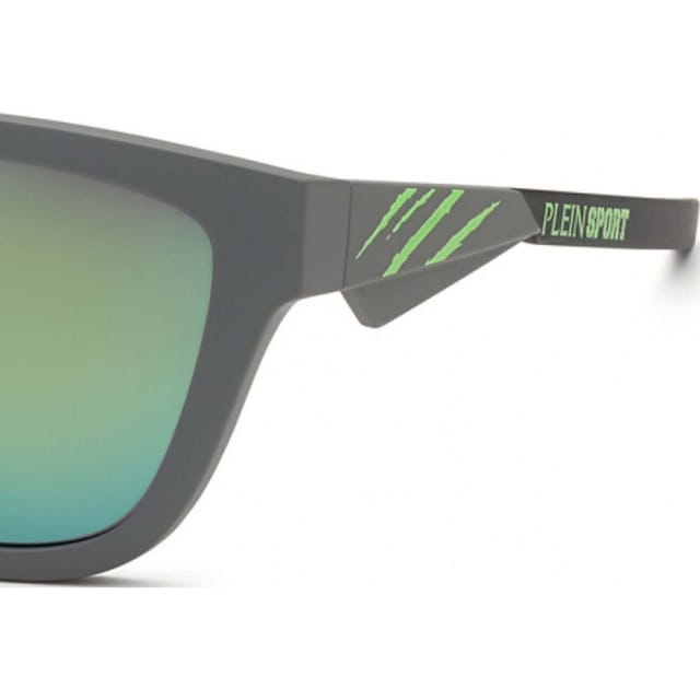 Plein Sport Plein Sport Men's SSP008-54507P Square/Rectangle Sunglasses in Grey - 2