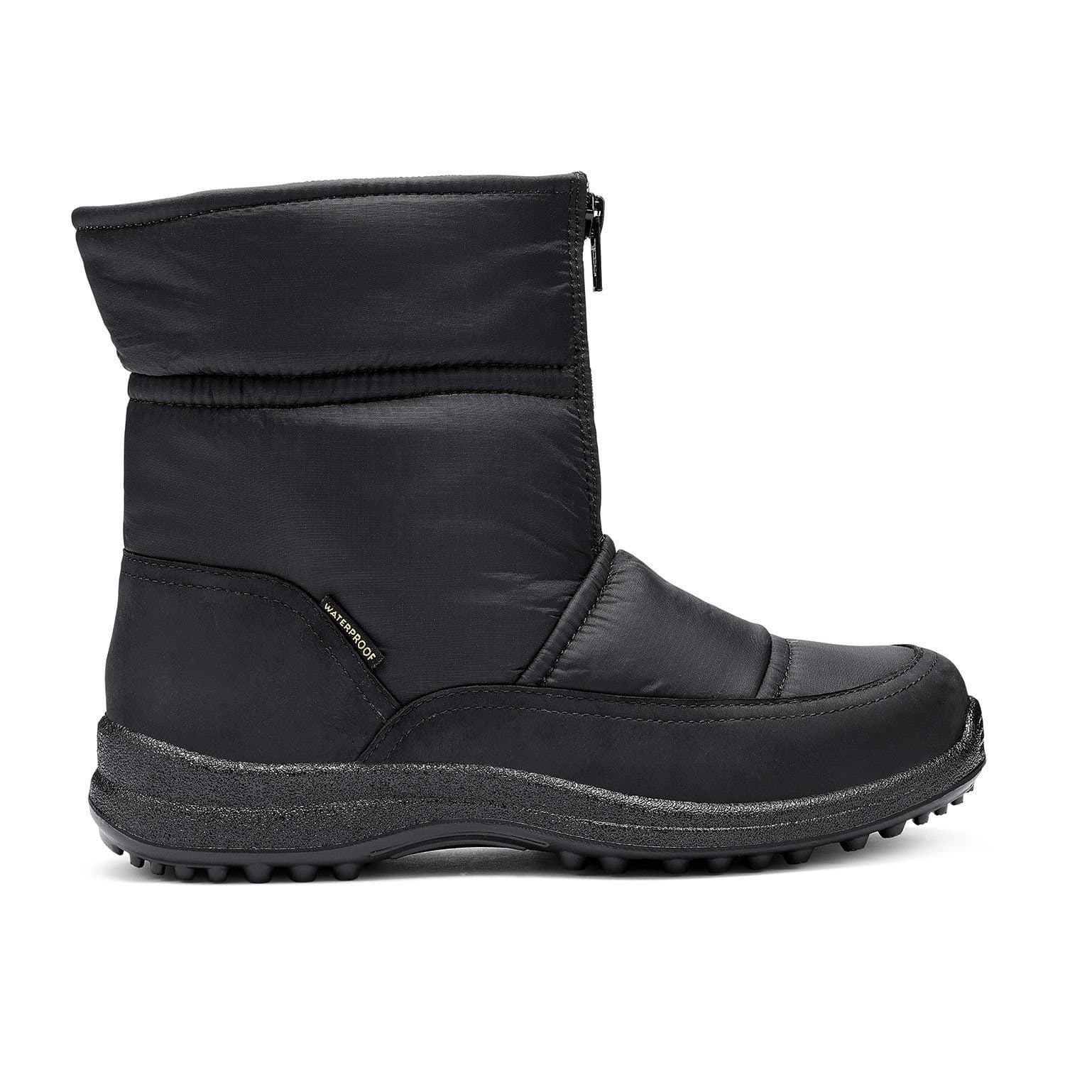 Hotter Hotter Women's Wide Fit 'Traction' Waterproof Boots in Black