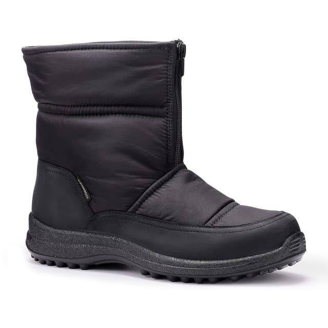 Hotter Hotter Women's Wide Fit 'Traction' Waterproof Boots in Black - 2