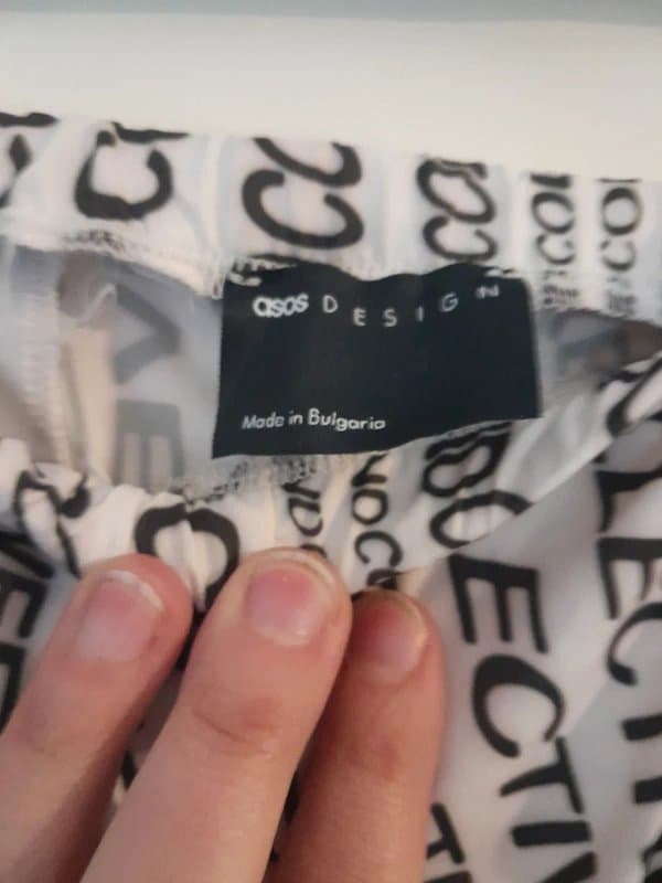 ASOS Asos Desing/ Weekend Collective sky trousers
