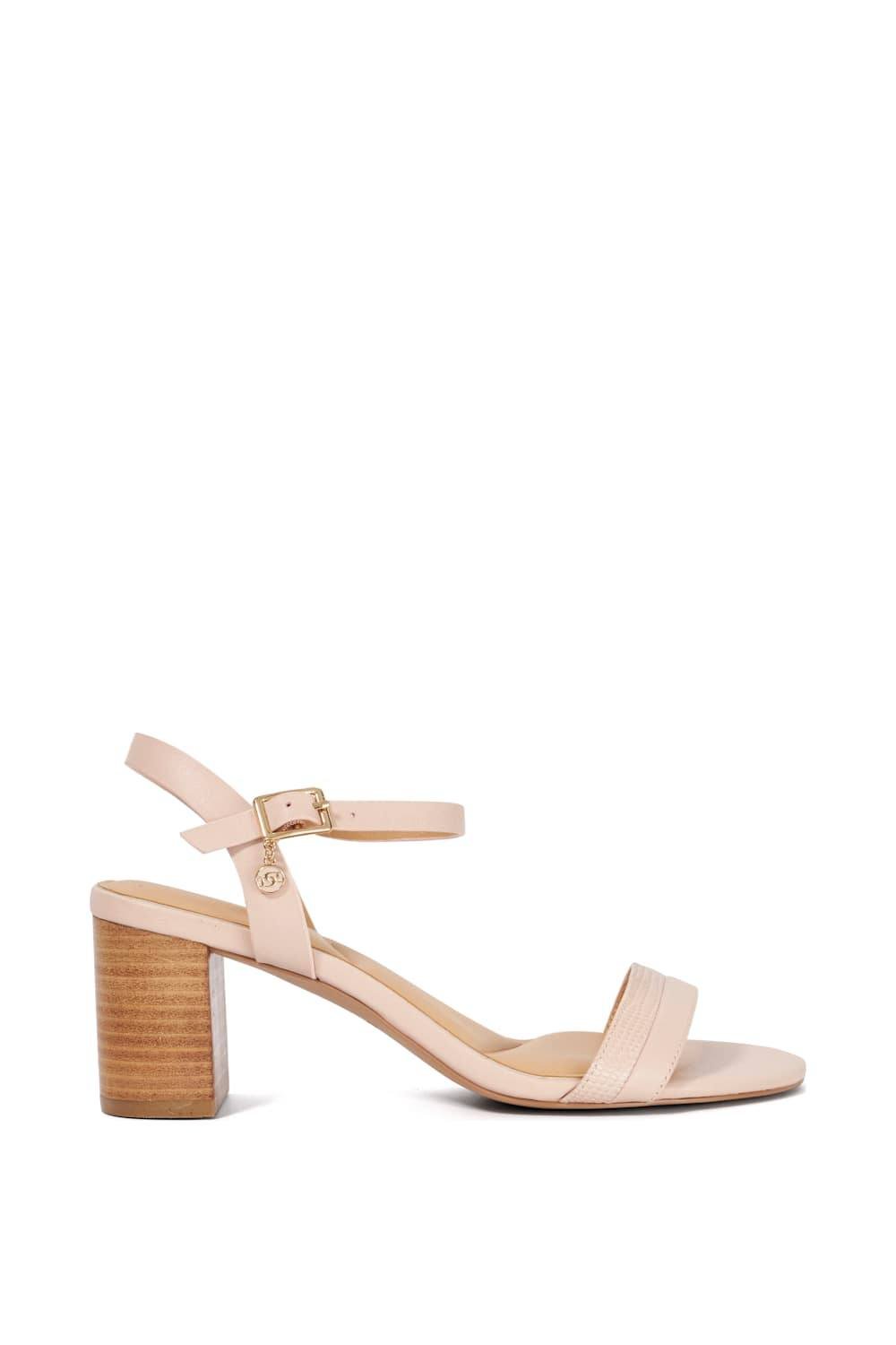 Dune London Dune London Women's 'Jaycie' Leather Sandals in Natural - 4