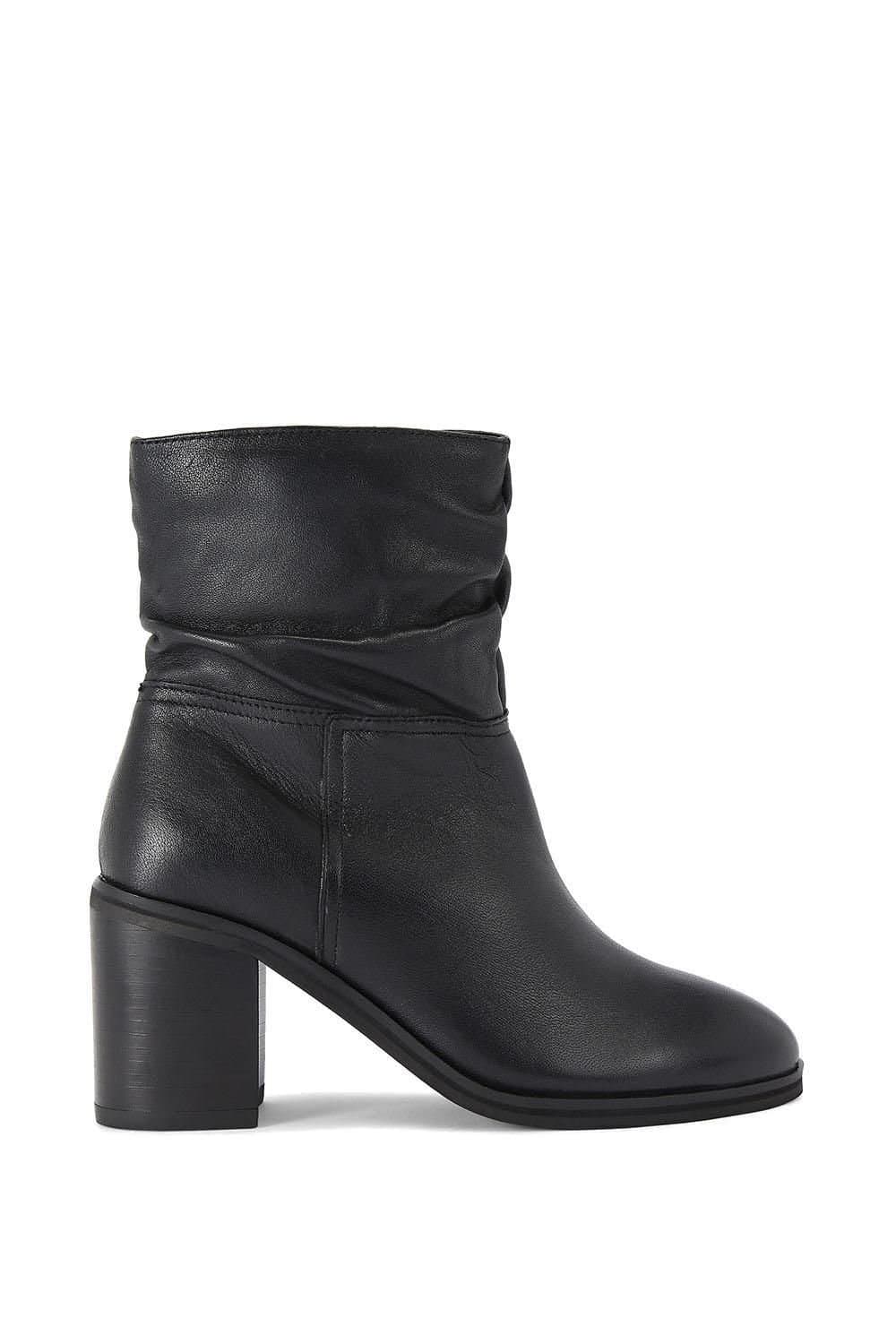 KG Kurt Geiger KG Kurt Geiger Black Leather Ankle Boots