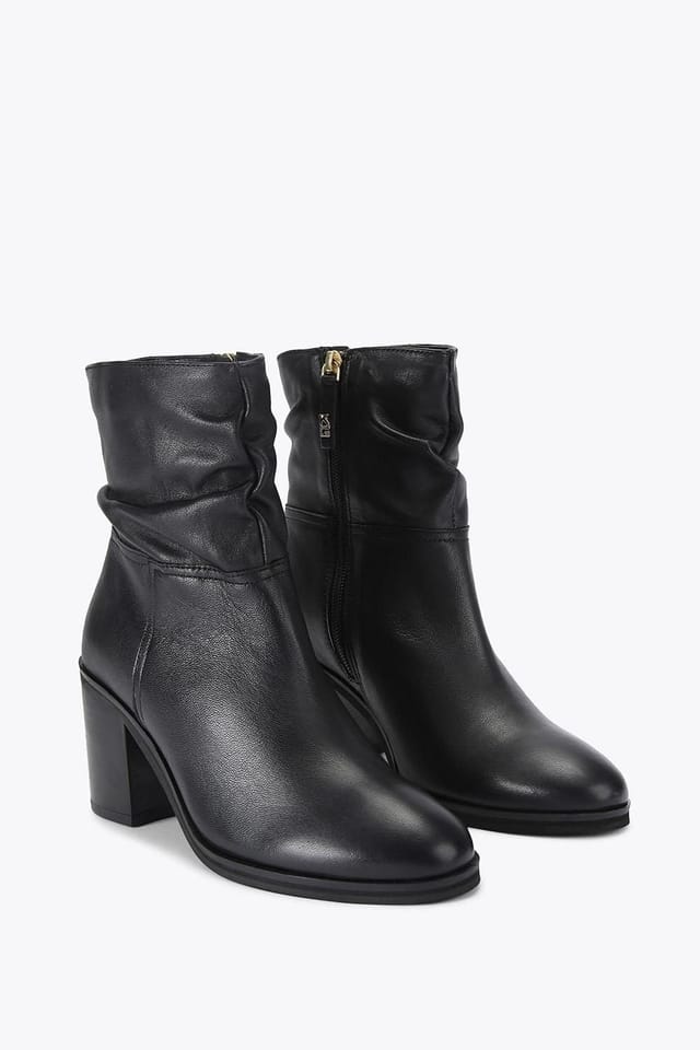 KG Kurt Geiger KG Kurt Geiger Women's 'Saga Ankle' Leather Boots in Black - 2