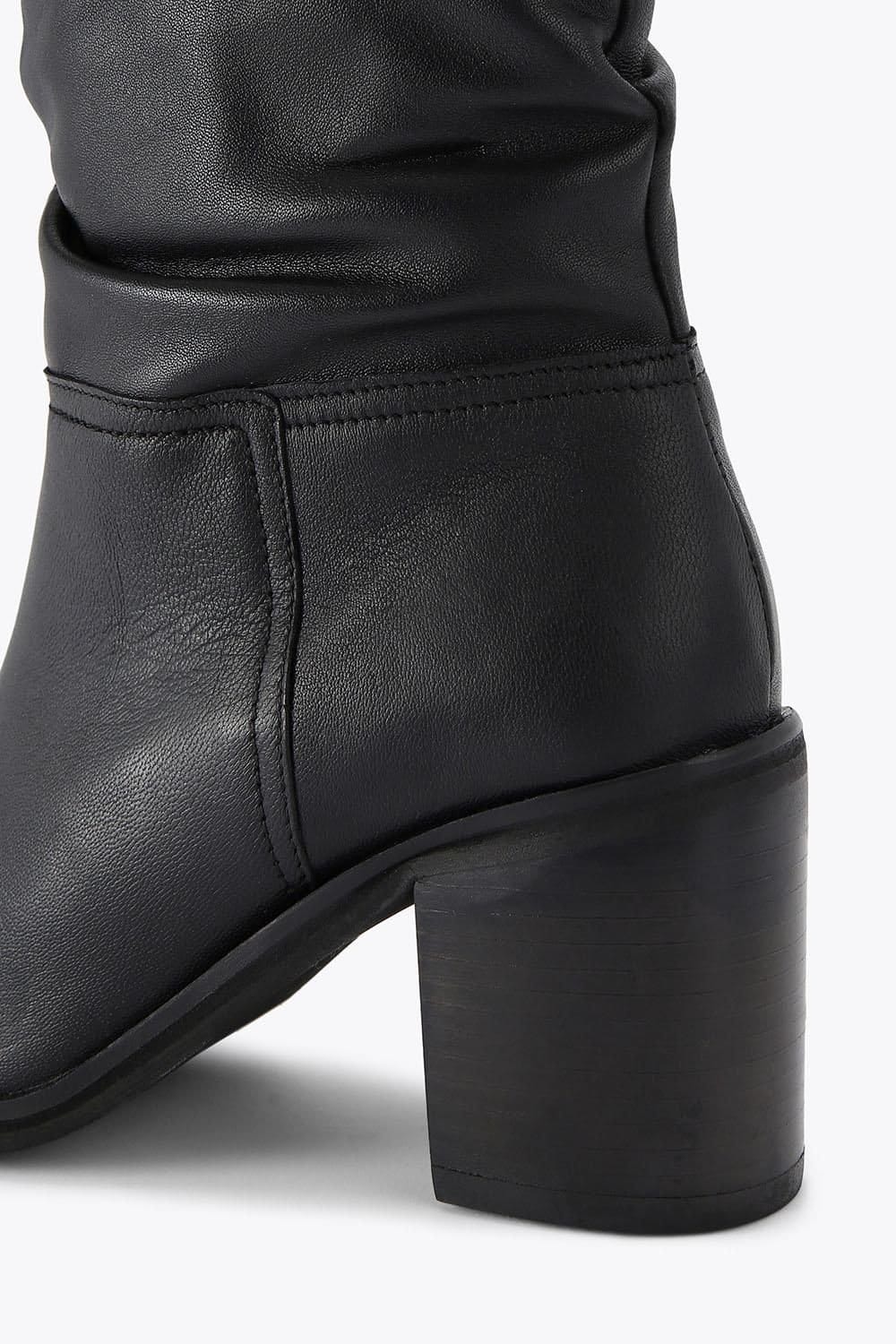 KG Kurt Geiger KG Kurt Geiger Women's 'Saga Ankle' Leather Boots in Black - 4