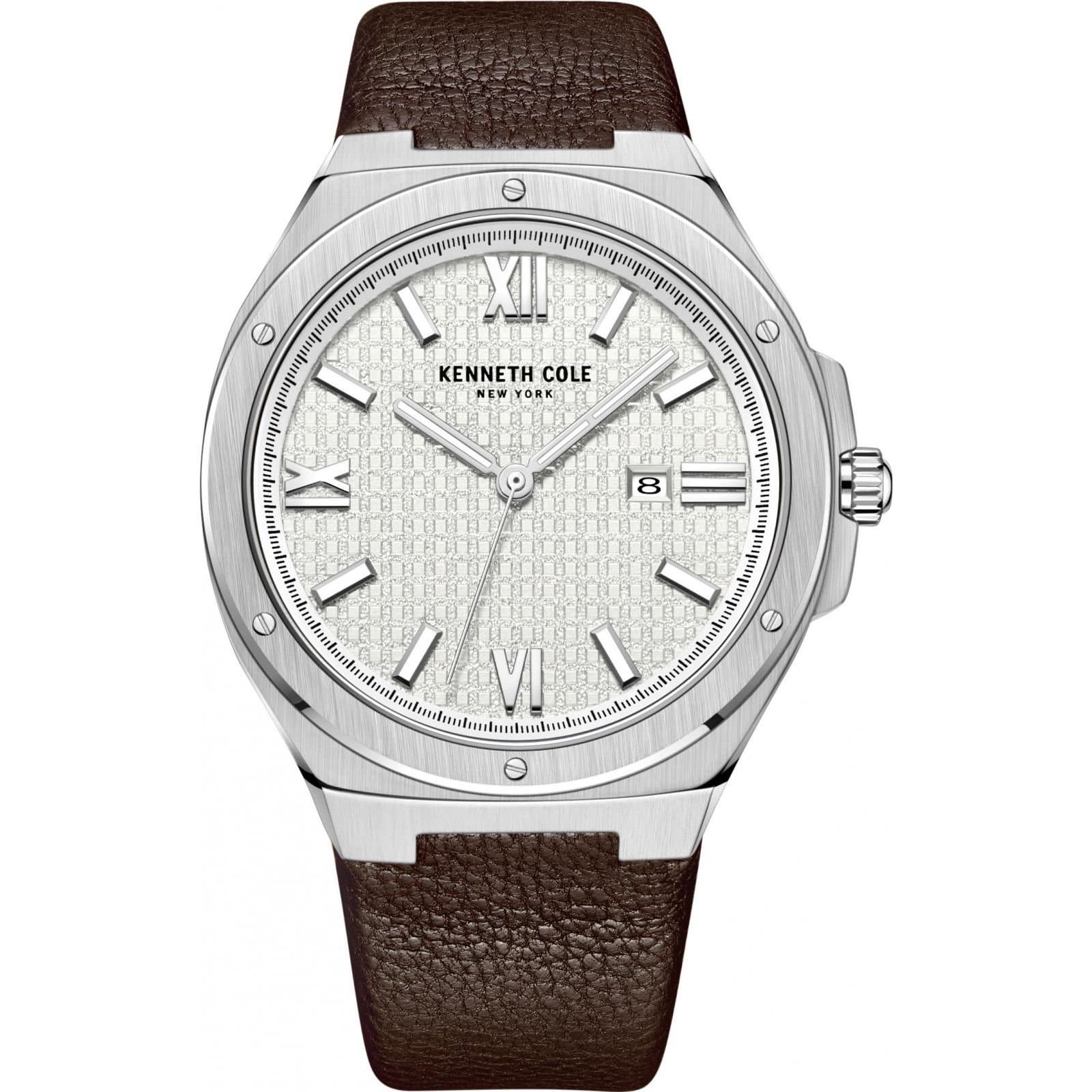 Kenneth Cole Kenneth Cole Men's KCWGB2218401 Classic 43mm Quartz Watch in Brown