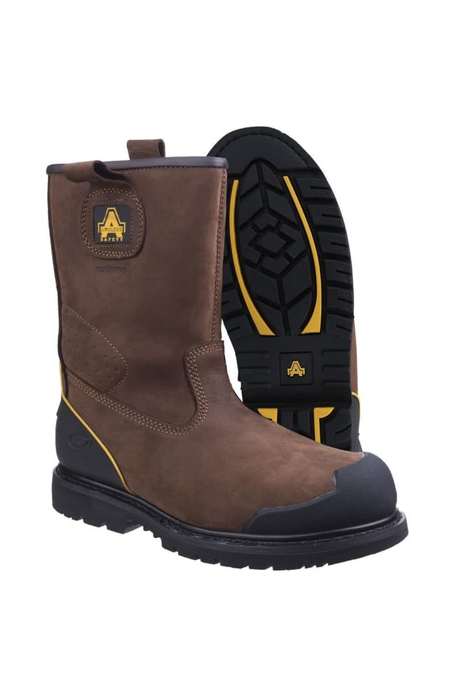 Amblers Amblers Men's 'FS223' Riggers Safety Boots in Brown - 3