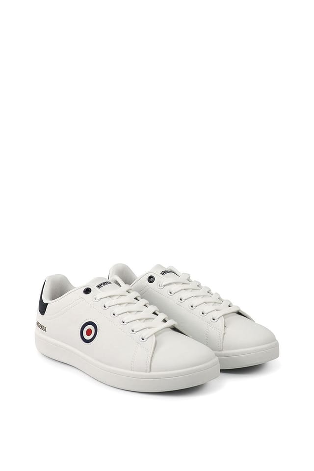 Lambretta Lambretta Men's 'Pinball 2' Cupsole Trainer in White - 3