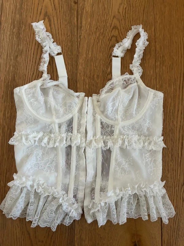 ASOS white corset - 1