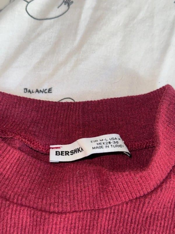 Bershka High neck bodysuit