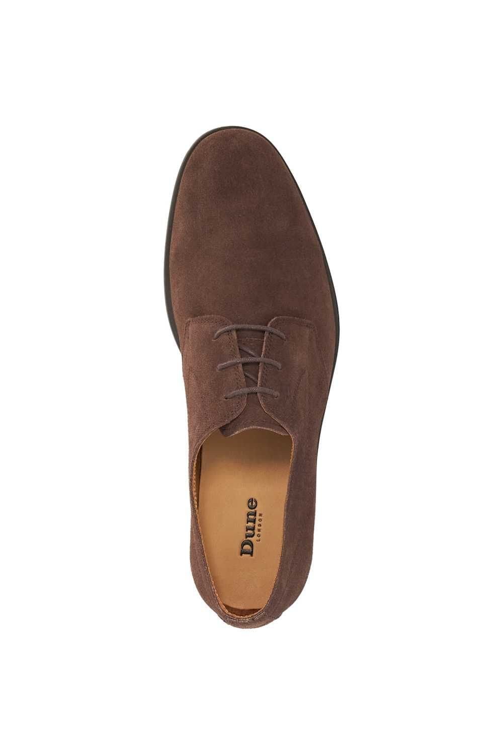 Dune London Dune London Men's 'Burtford' Suede Derbies in Brown - 4