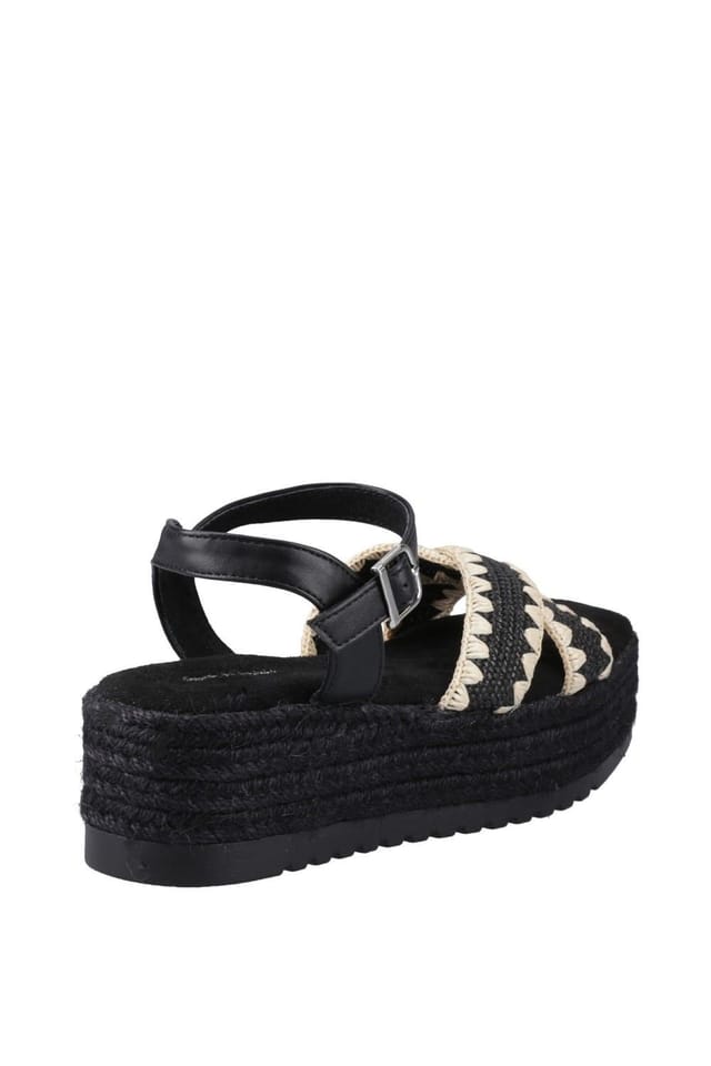 Hush Puppies Hush Puppies Women's Jemma Espadrille Sandal in Black - 2